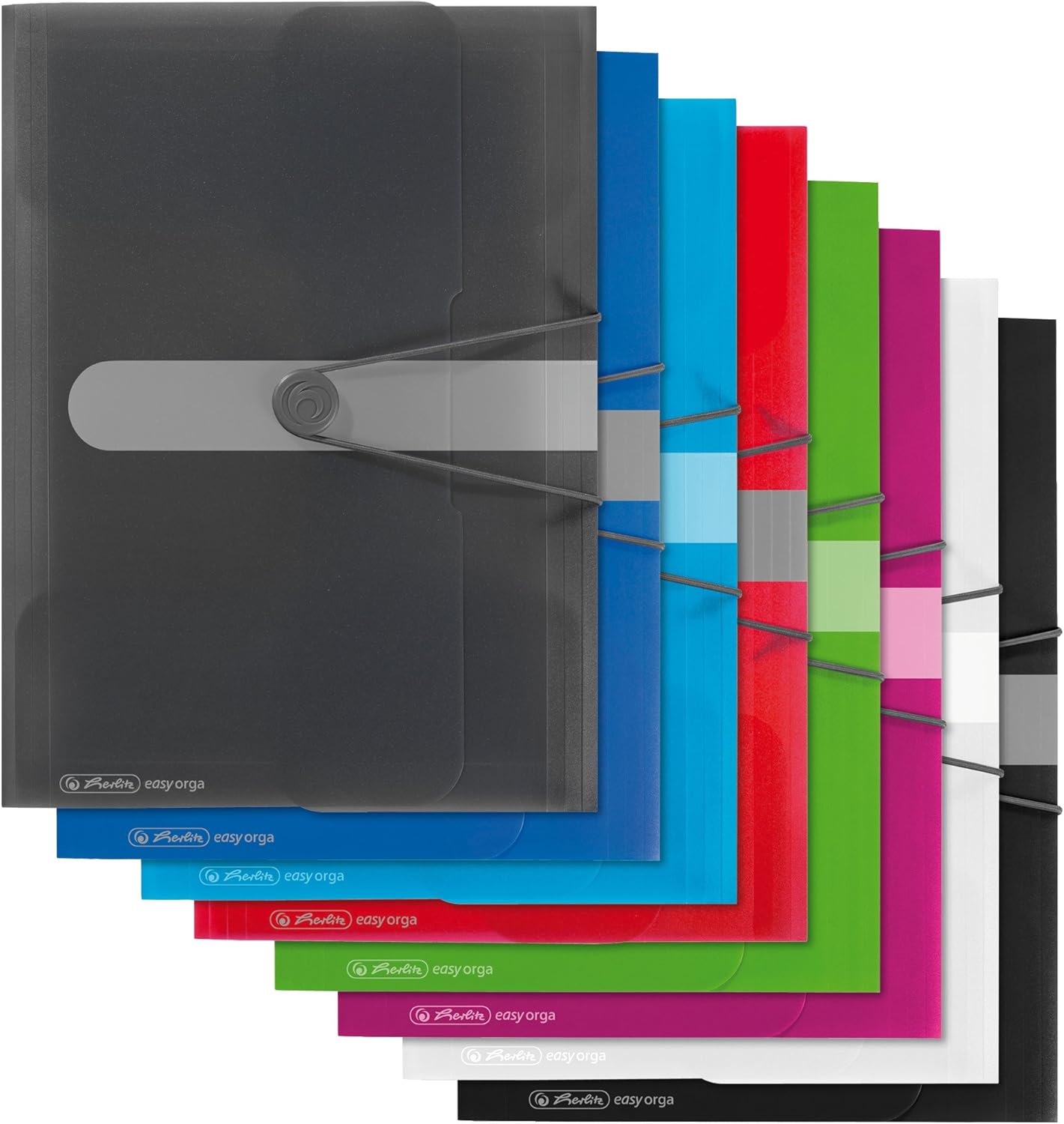 Herlitz Easy Orga To Go A4 PP Wallet Folder - Opaque Apple (Pack of 3) – Bild 4