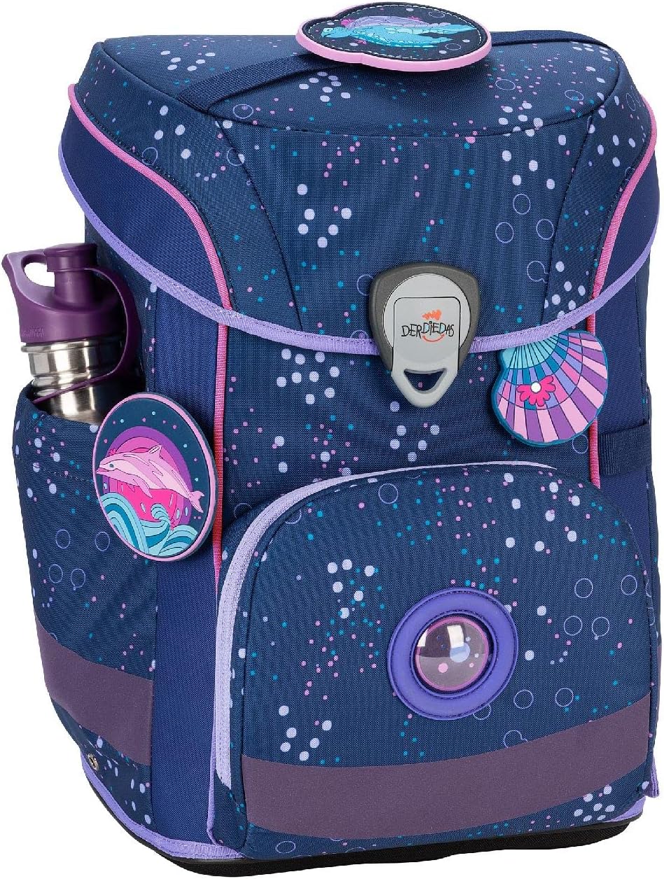 DerDieDas ErgoFlex Easy Set 5-teilig, leichter Schulranzen für die Grundschule – stabil, sicher & ergonomisch, höhenverstellbar, ca. 22,5 l Volumen, ca. 950 g Gewicht – Bild 4