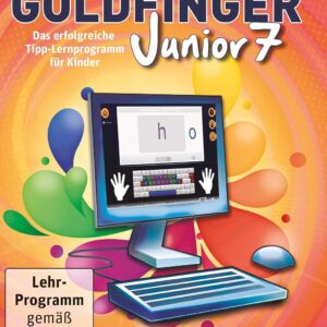 Goldfinger Junior 7: Das unterhaltsame Tipp-Lernprogramm für Kinder