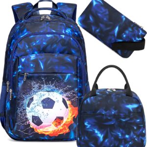 LEDAOU School Backpack Boys Teenagers Children Juvenile Girls Daypack Girls Leisure Backpack, blue, Backpack
