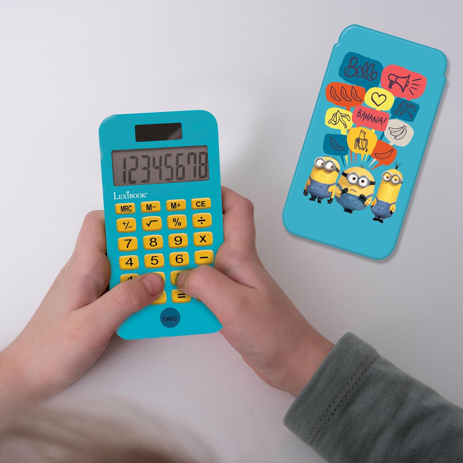 Lexibook Despicable Me Minions Classic and Complex Calculator Functions Rigid Case with Battery Blue Yellow C45DES – Bild 5