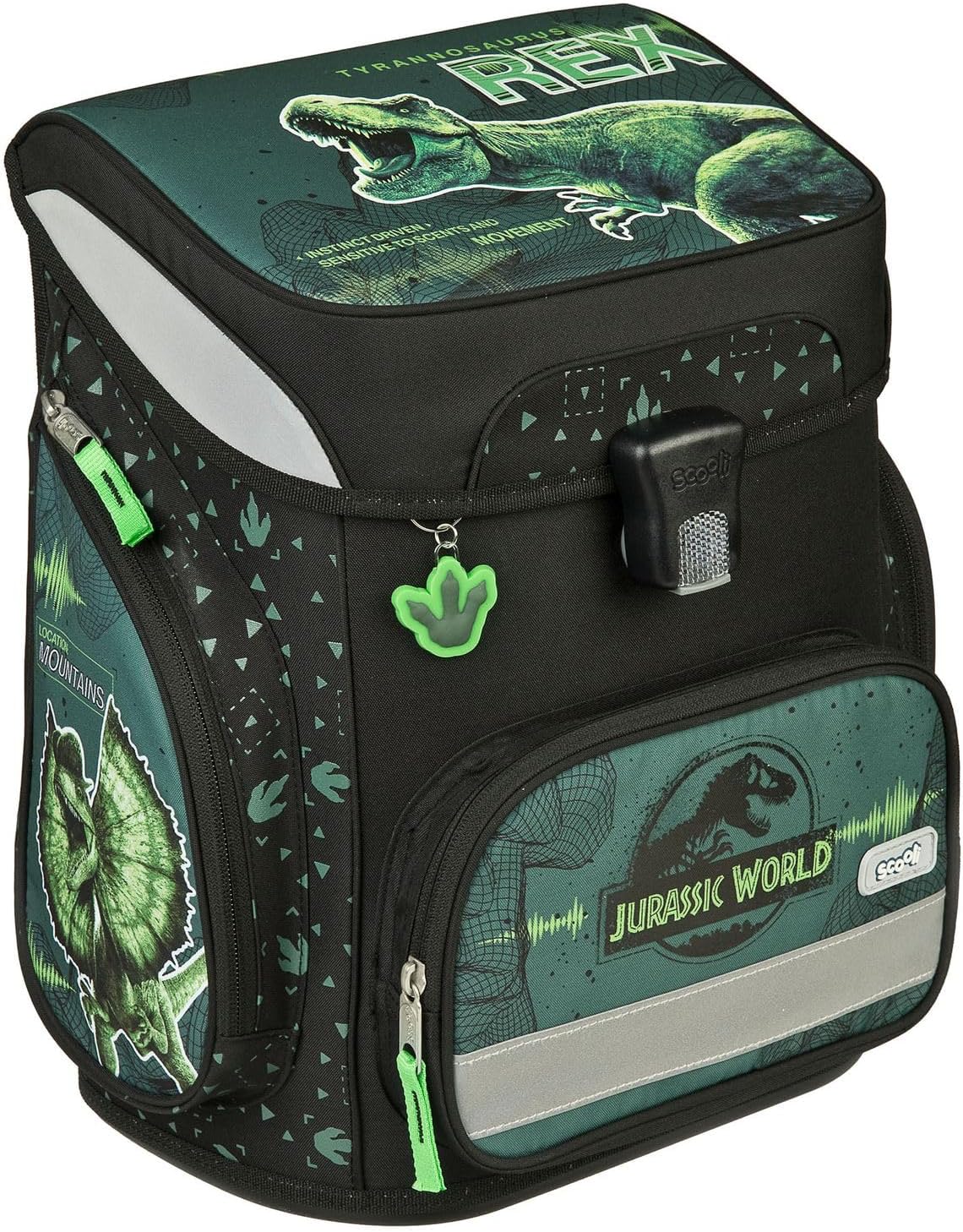 Scooli EasyFit Jurassic World School Bag Set 5-Piece – Bild 3