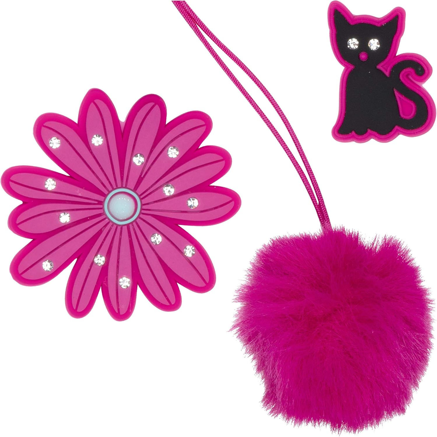 Pretty Pink Cat Scout Sunny II with Funny Snaps® School Bag Set 5 Pieces Free Writing Board, pink, vintage – Bild 8