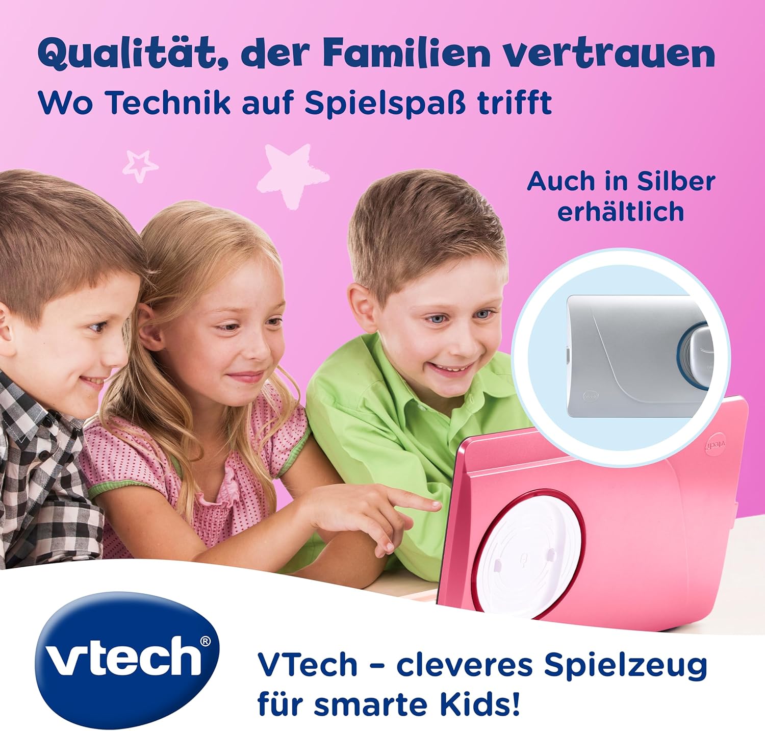 Vtech Genio Learning Laptop Pink - Learning Computer with Internet Access, Text Program and Learning Content on Letters, Words, Maths, Logic and Much More - For Children Aged 5-12 Years – Bild 6