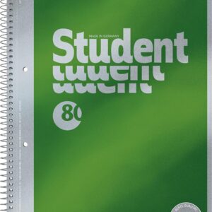 1067174 Notebook/Notepad student Premium Duo Set Treated Cover with Metallic Effect A4