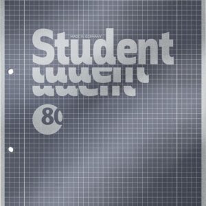 1067174 Notebook/Notepad student Premium Duo Set Treated Cover with Metallic Effect