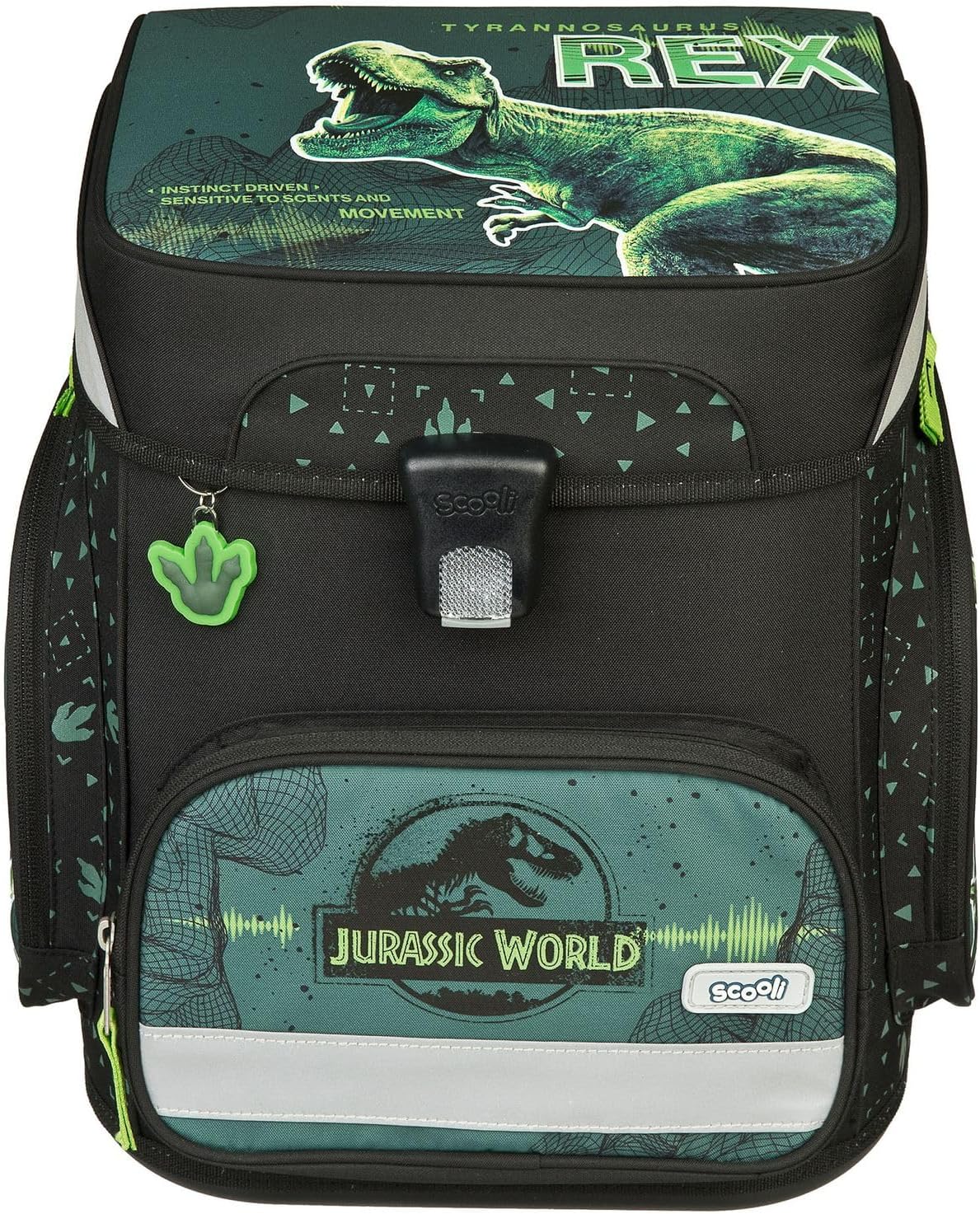 Scooli EasyFit Jurassic World School Bag Set 5-Piece – Bild 2