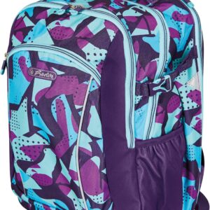 Herlitz Primary School Backpack Ultimate Empty CamoPurple