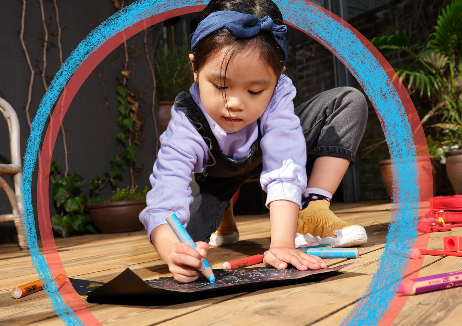 Multi-Talented Pencil - STABILO woody 3 in 1 - Pack of 18 - Assorted Standard and Pastel Colours with Sharpener and Paint Brush – Bild 7