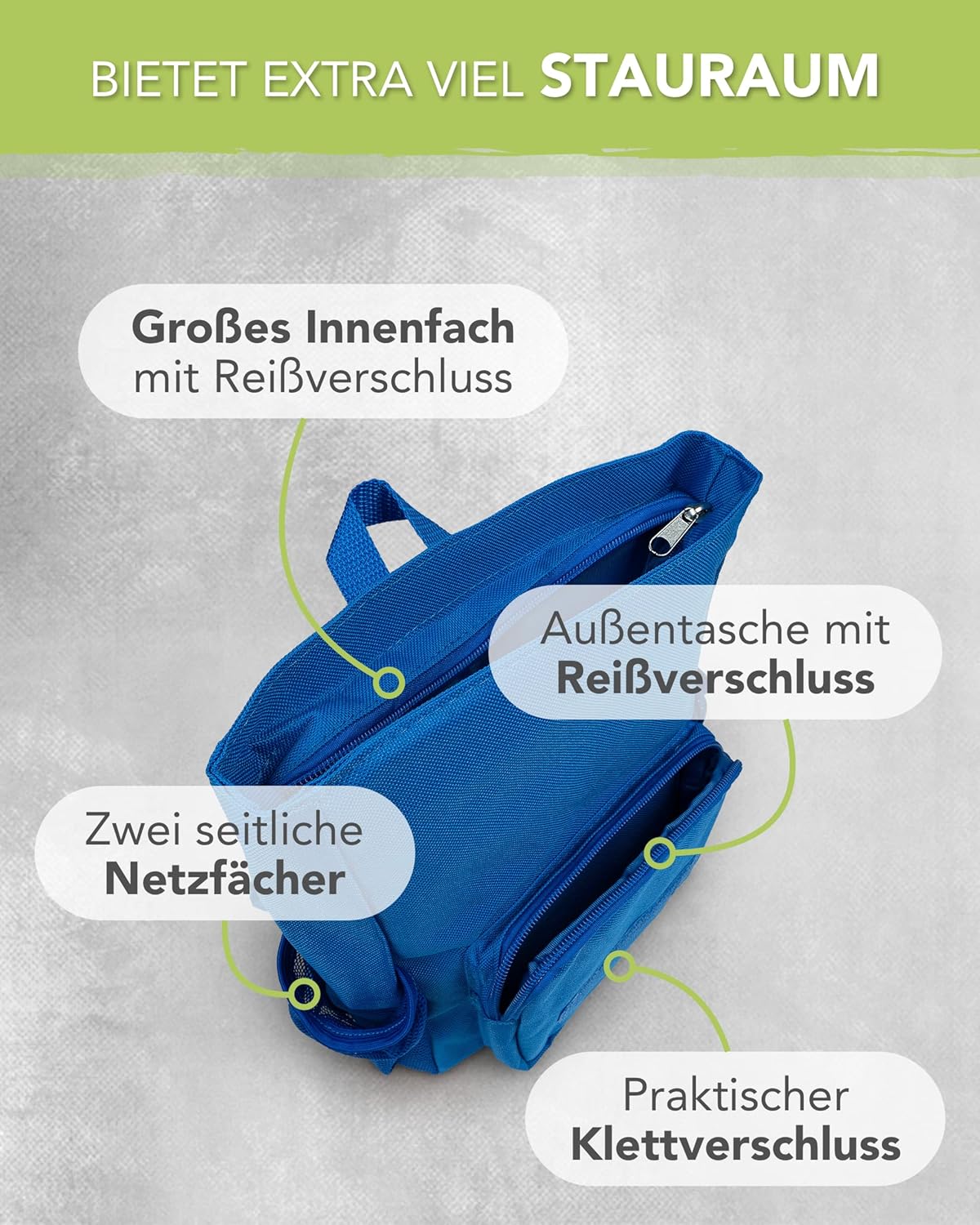 Children's Backpack with Name - Personalised Nursery Backpack - Nursery Bag - Printed – Bild 2