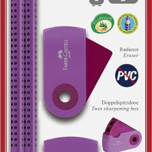 Faber-Castell 217006 Grip 2001 Pencil Set – Purple