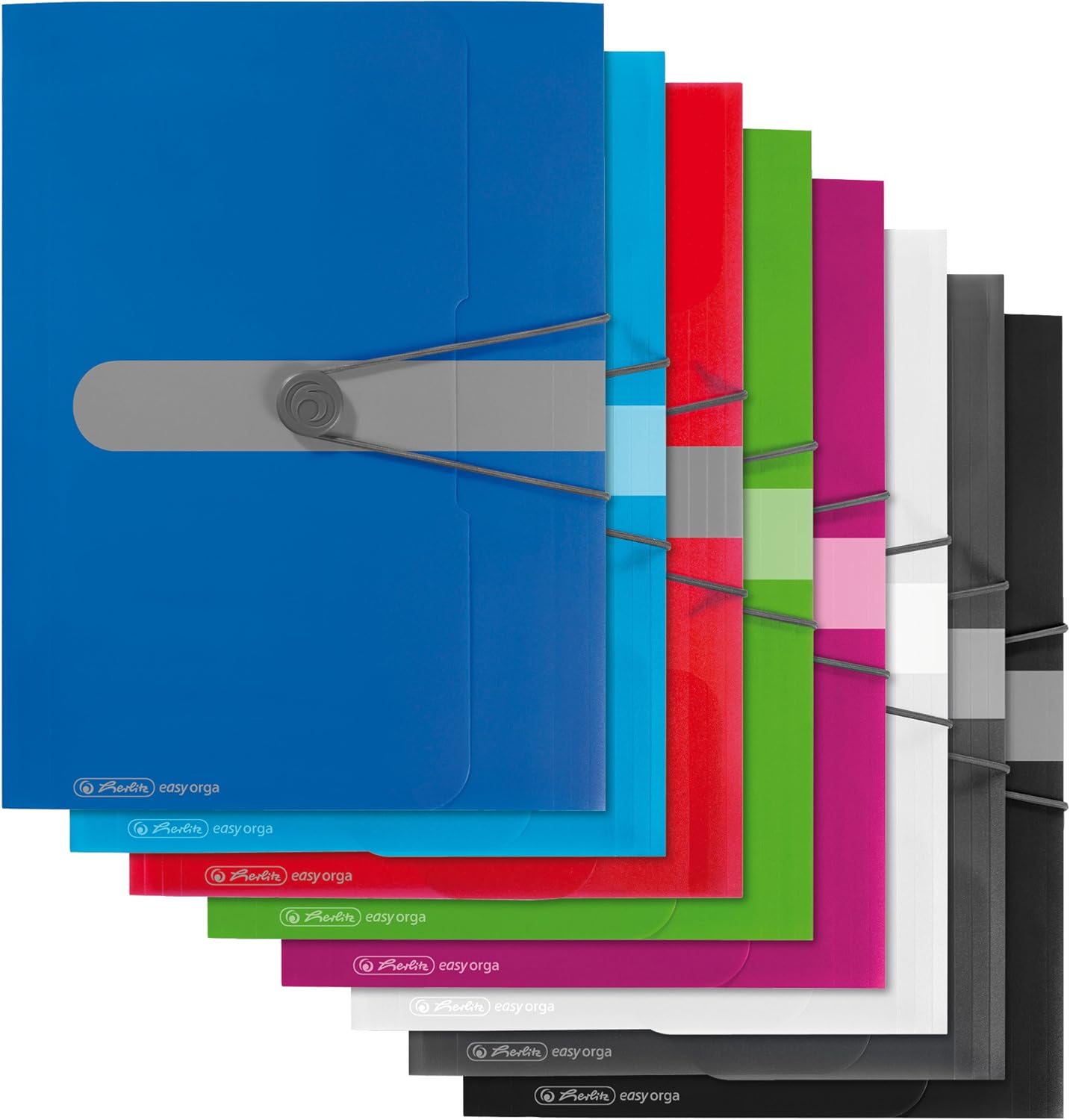 Herlitz Easy Orga To Go A4 PP Wallet Folder - Opaque Apple (Pack of 3) – Bild 3