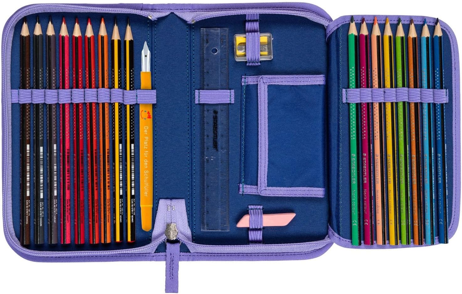 DerDieDas ErgoFlex Easy Set 5-teilig, leichter Schulranzen für die Grundschule – stabil, sicher & ergonomisch, höhenverstellbar, ca. 22,5 l Volumen, ca. 950 g Gewicht – Bild 9