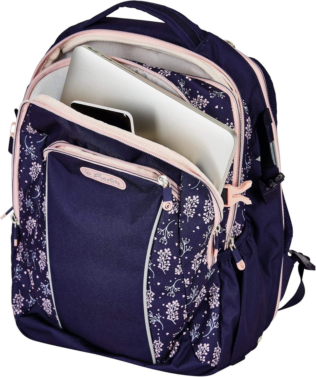 Herlitz 50026913 Ultimate School Bag, multicoloured, Unit size, blossom – Bild 6