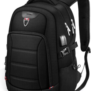 HOMIEE Laptop Backpack Men's 17 Inch Laptop Bag School Bag Daypack Work Backpack Business Work Bag Work Teacher Bag Backpack Uni Weekender Daypack