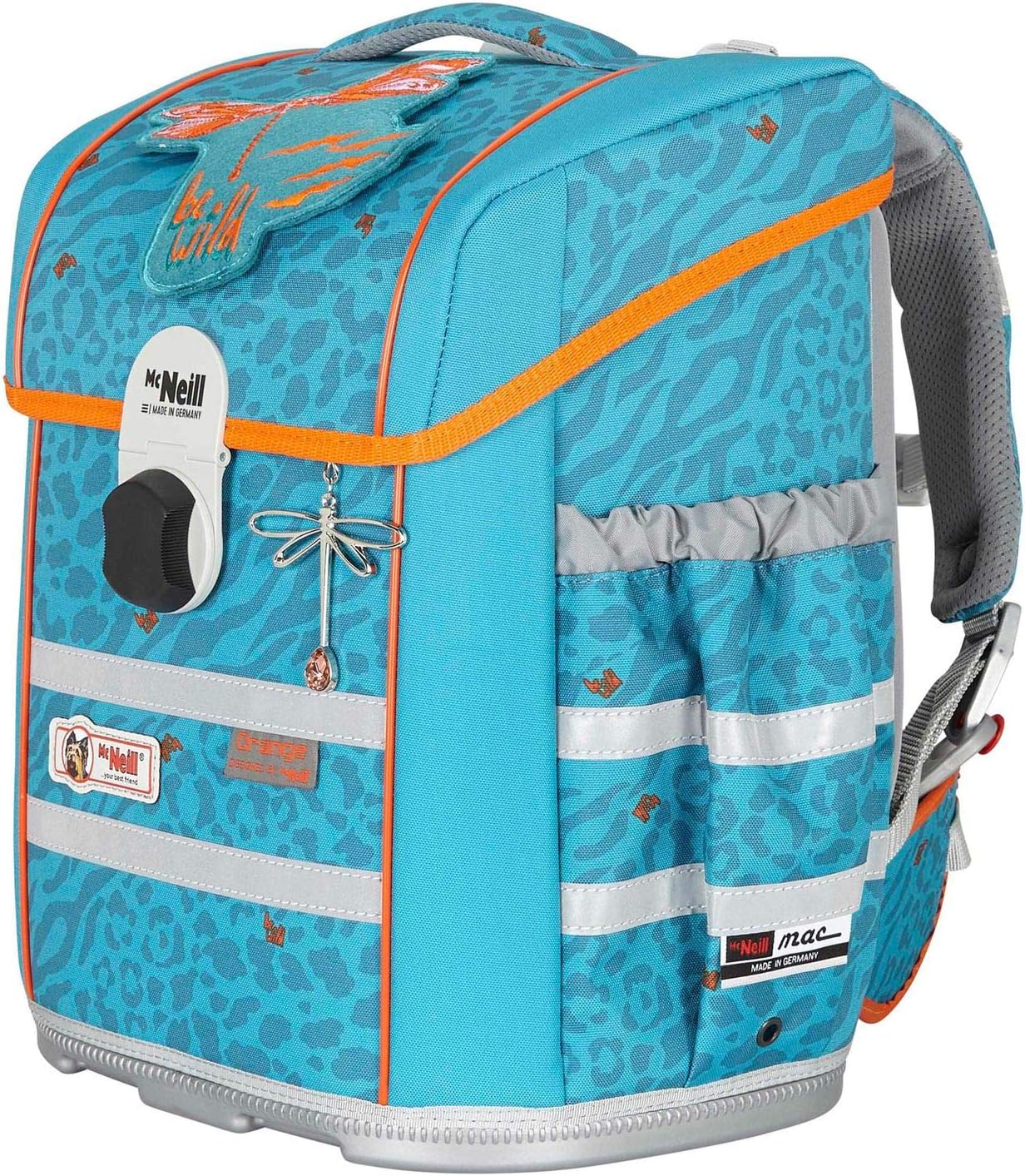 McNeill Ergo Mac School Bag Set 4 Pieces Orange – Bild 4