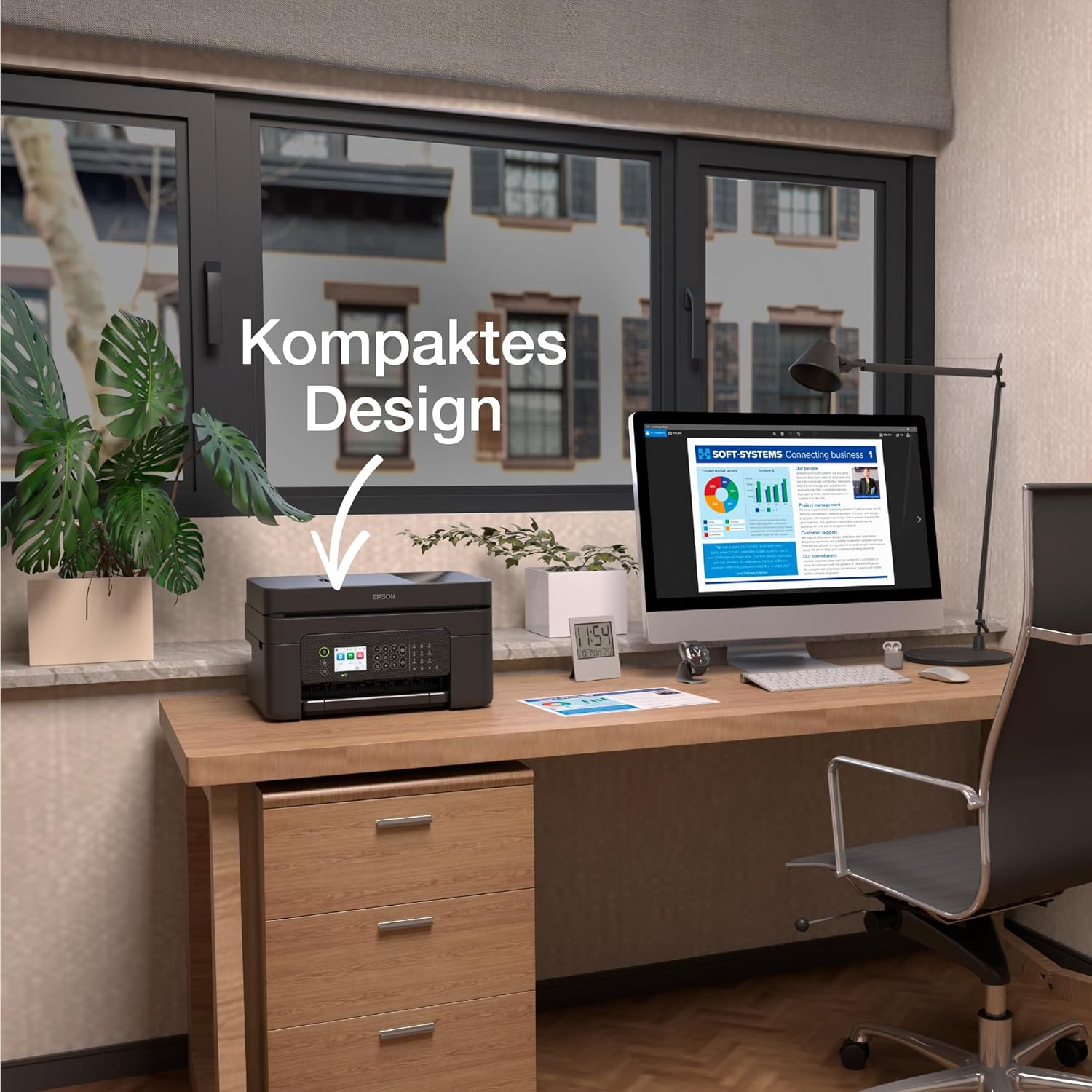 Epson Workforce WF-2950DWF A4 Wireless Multifunction Inkjet Printer with Free ReadyPrint Flex ABO* Ink – Bild 7
