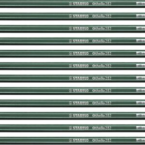 Graphite Pencil – STABILO Othello – Pack of 12 – 4B
