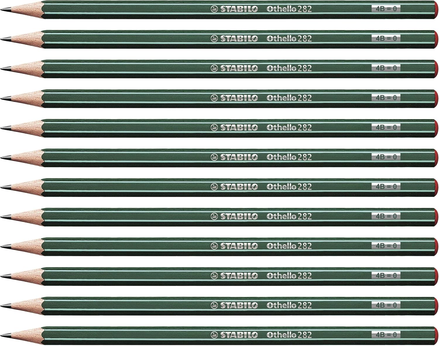 Graphite Pencil - STABILO Othello - Pack of 12 - 4B