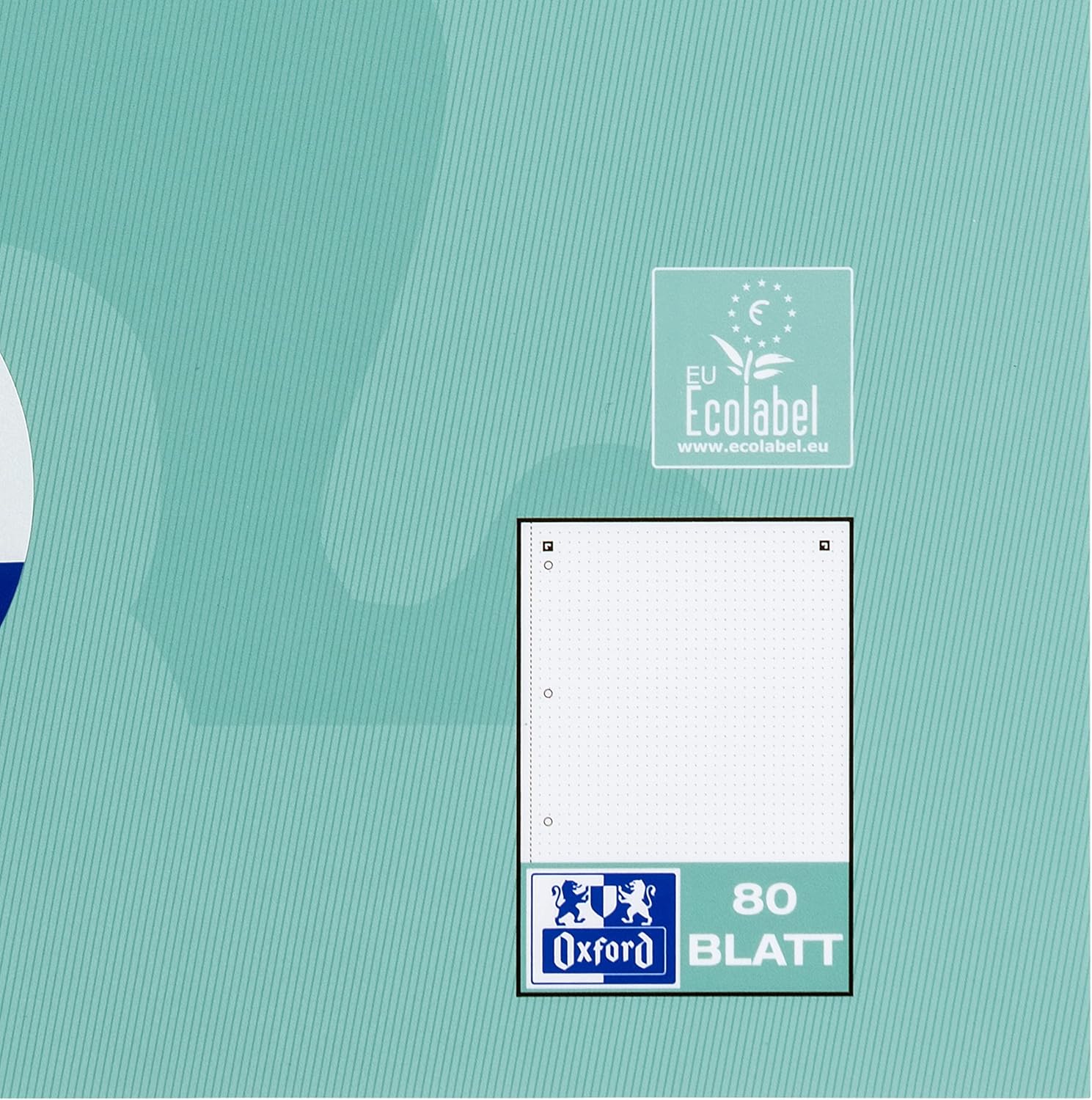 Oxford College Notepad School A4 Squared with Double Margin 80 Sheets – Bild 4