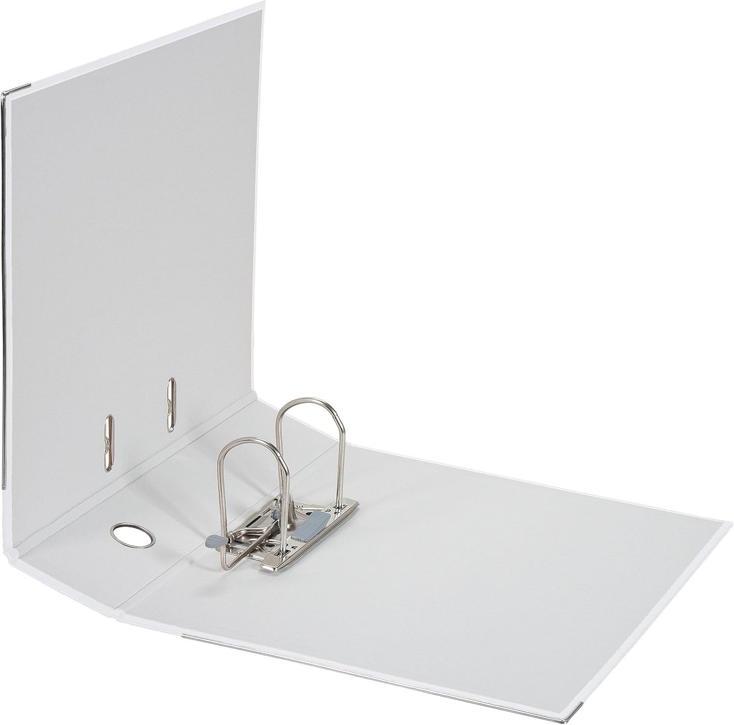 Original Falken Pack of 3 Polypropylene Colour Folders, Made in Germany, 8 cm Wide, DIN A4, White, Vegan Plastic Folder, Ring Binder, Letter Folder, Office Folder, Plastic Folder, Slotted Folder – Bild 3