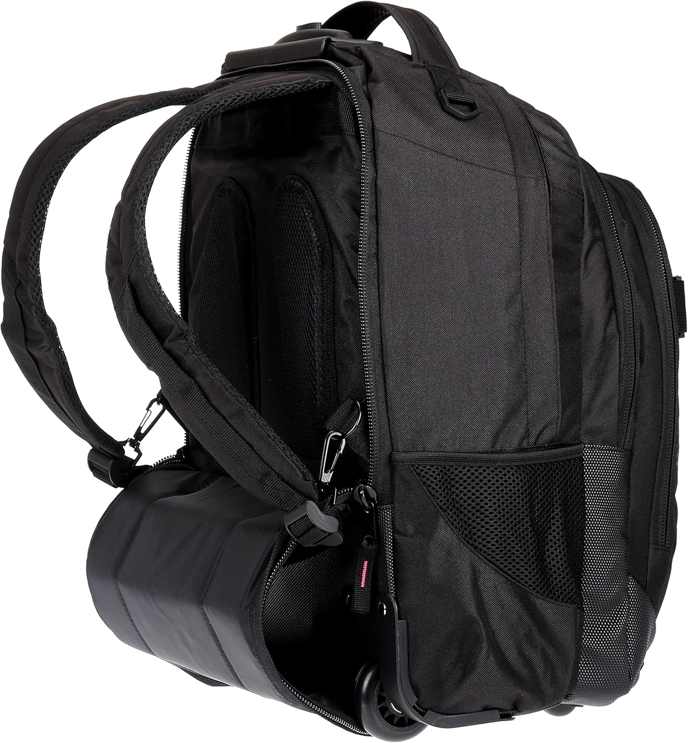 ELEPHANT Trolley Hero Signature Trolley Backpack School Trolley Design 12646, Butterfly Black Pink, School trolley – Bild 5