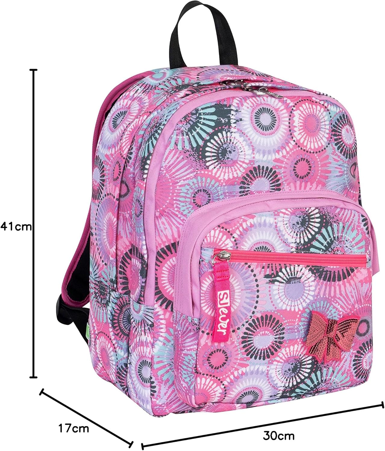 SJ GANG STYLE JAM GANG Mädchen Zaino Doppio Scomparto Rucksack (1er Pack) – Bild 2