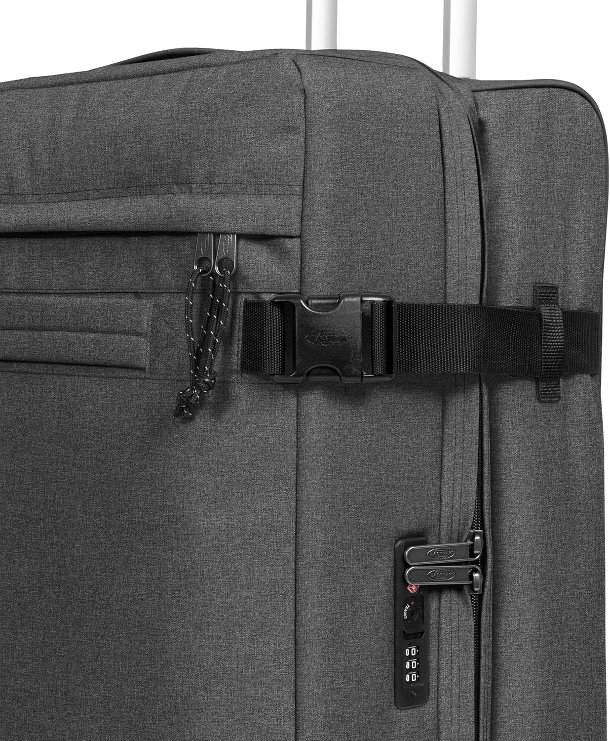 Eastpak, TRANSIT'R 4 XL, Unisex Adult Suitcase, Black Denim, Black Denim, 43.5 cm x 30 cm x 83.5 cm – Bild 6
