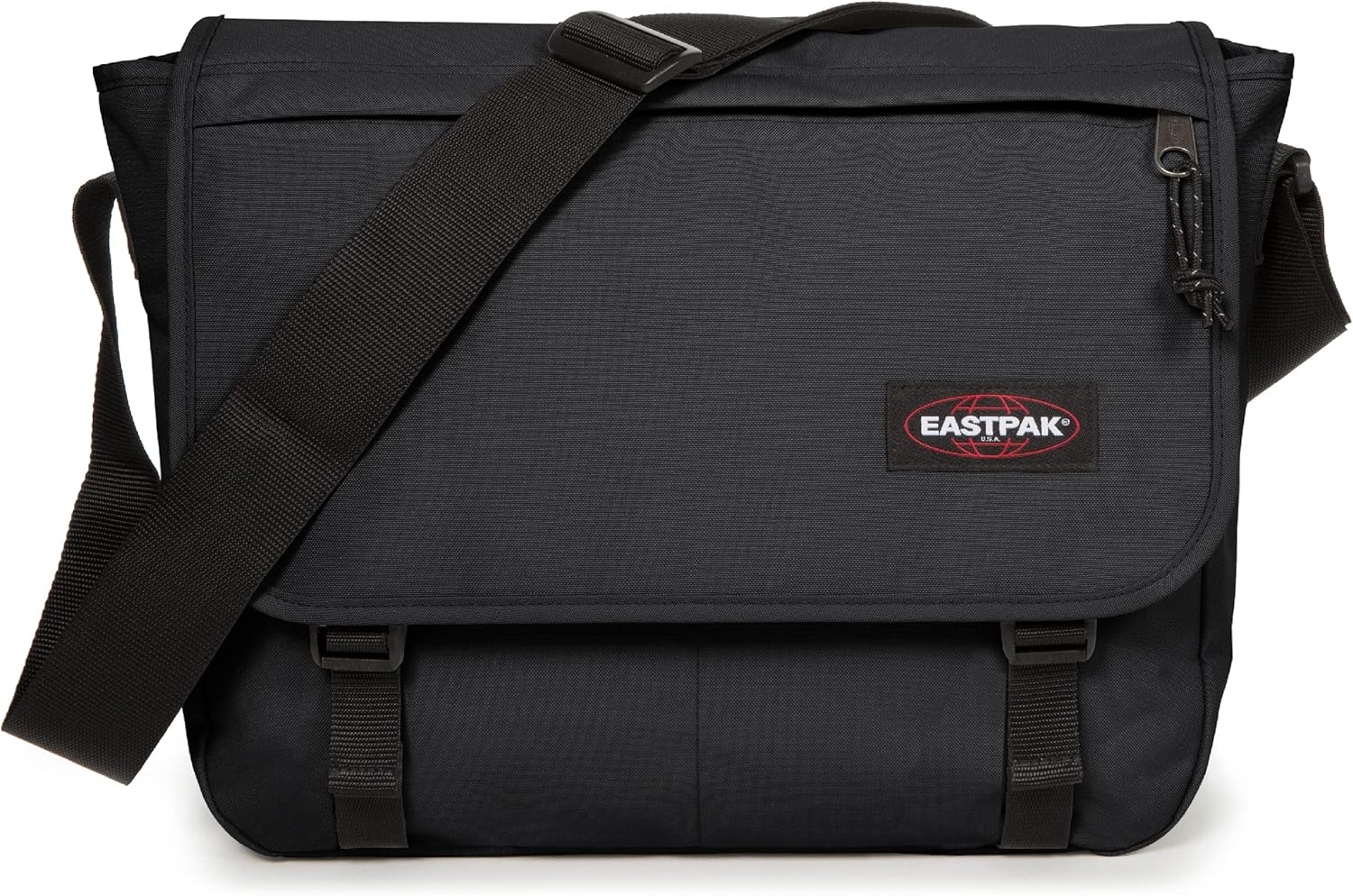 EASTPAK - Delegate + - Shoulder Bag, 20 L, Black (Black) & Benchmark Single - Pencil Case, Black, black, Classic – Bild 2