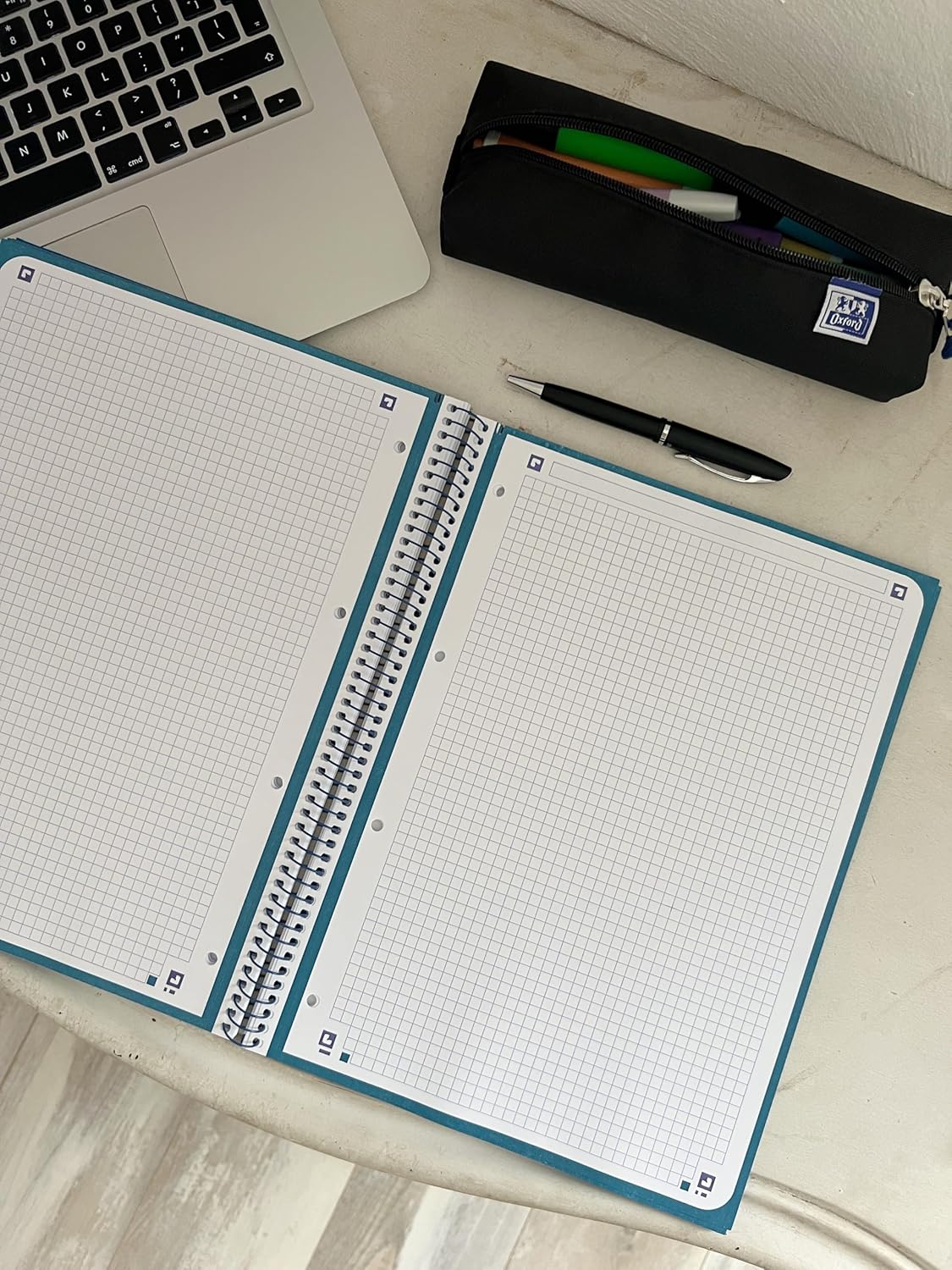 Oxford 944393 - Blue patterned microperforated notepad A4 size 80 sheets – Bild 5