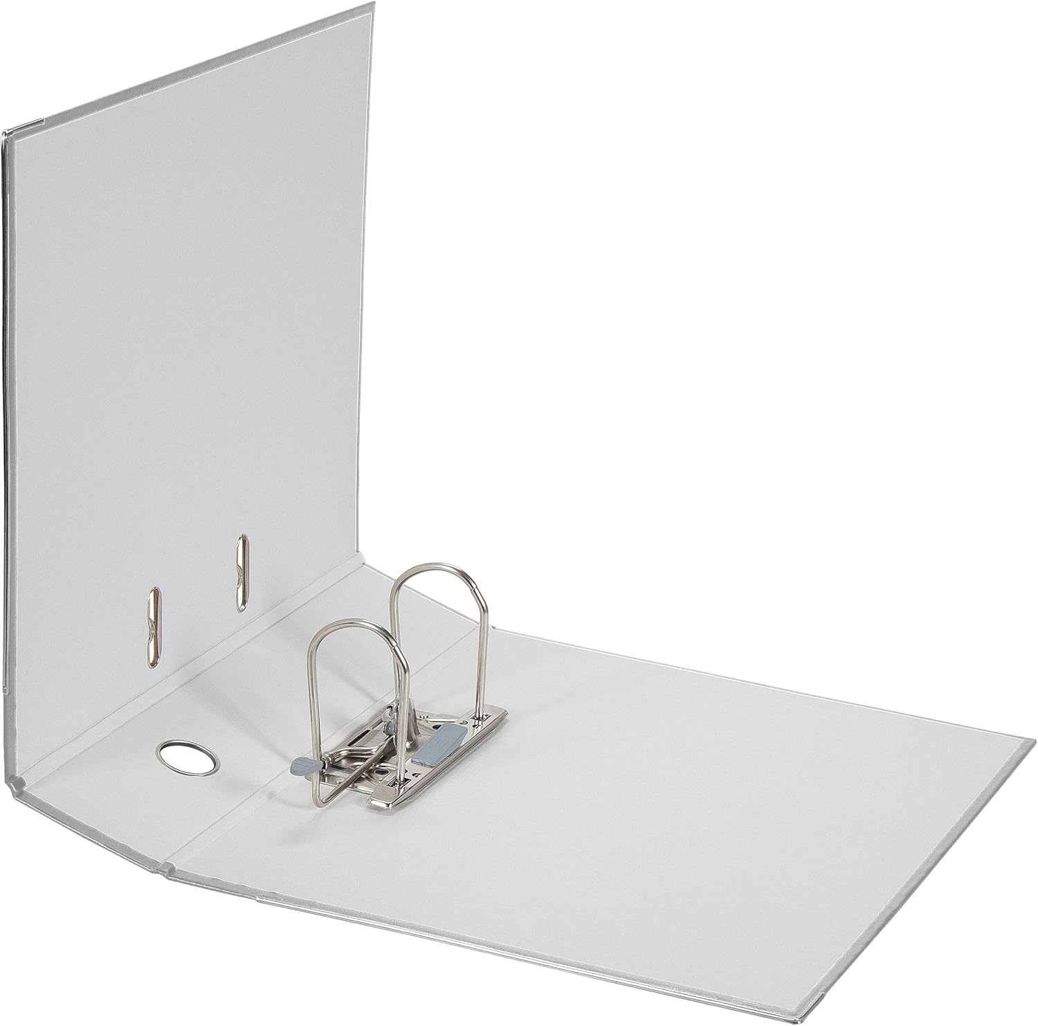 Original Falken Pack of 3 Polypropylene Colour Folders, Made in Germany, 8 cm Wide, DIN A4, Grey, Vegan Plastic Folder, Ring Binder, Letter Folder, Office Folder, Plastic Folder, Slotted Folder – Bild 3