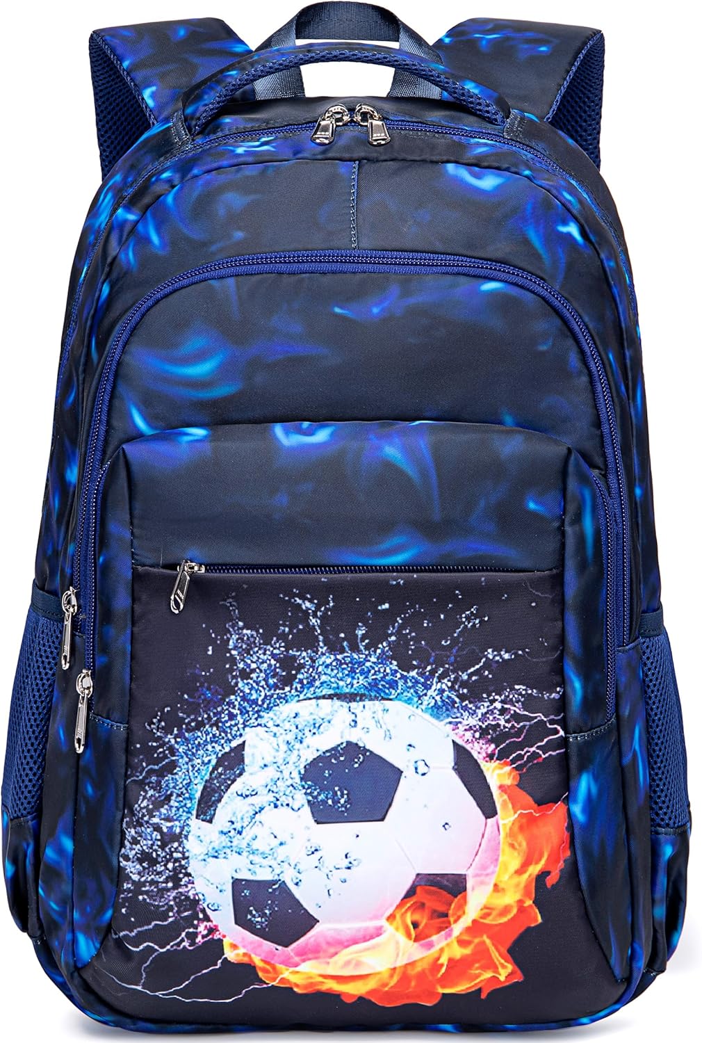 Ledaou School Backpack for Boys, Teenagers, Girls, Children’s School Bags, Waterproof, Lightweight School Bag, Large, for School Gifts, blue