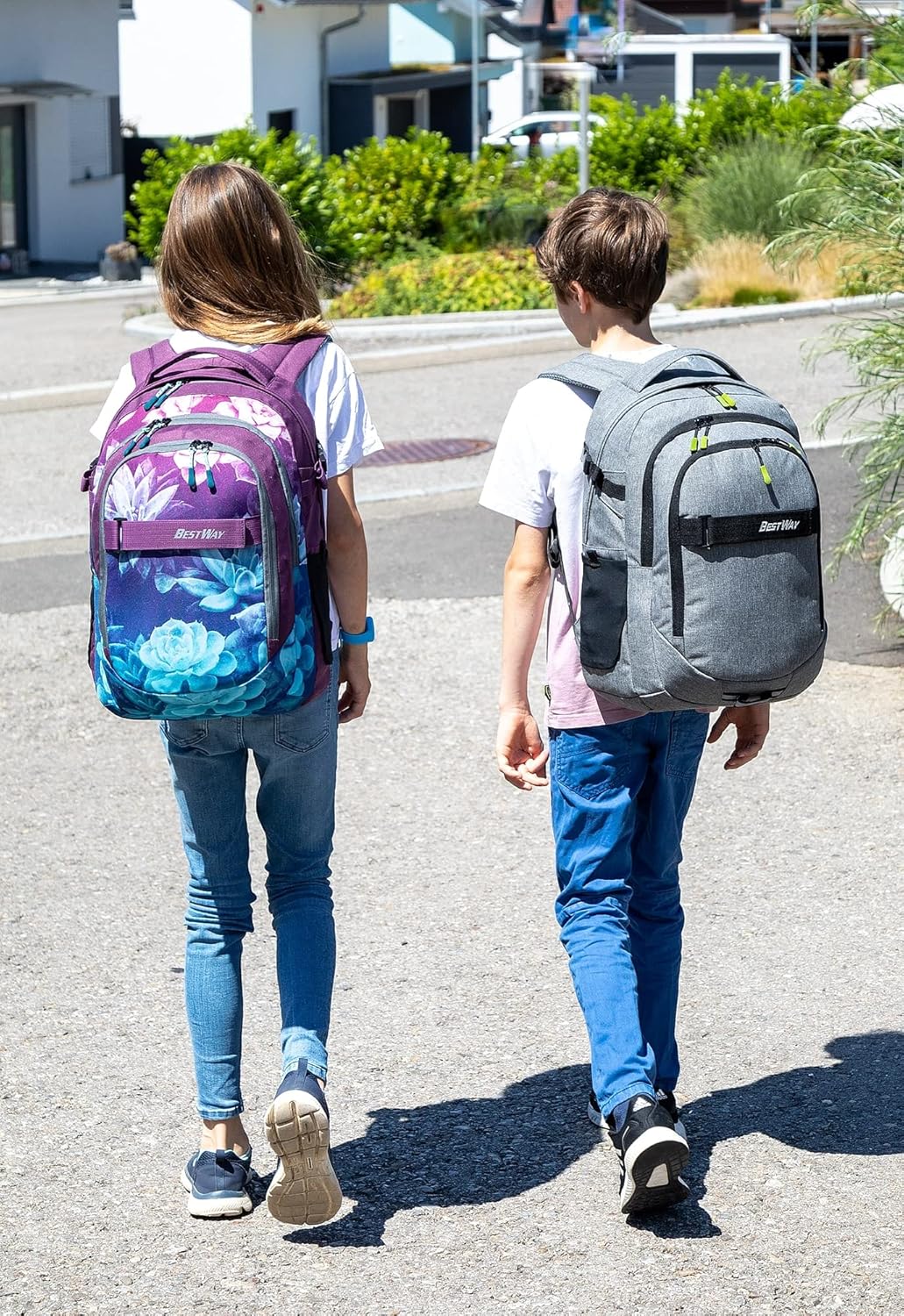 Bestway School Backpack 4 Pieces Set Boys Girls Evolution Packer Evo School Folder Backpack School Bag Laptop Backpack School 40177 Sports Bag Pencil Case Laptop Case +rsm lh – Bild 9