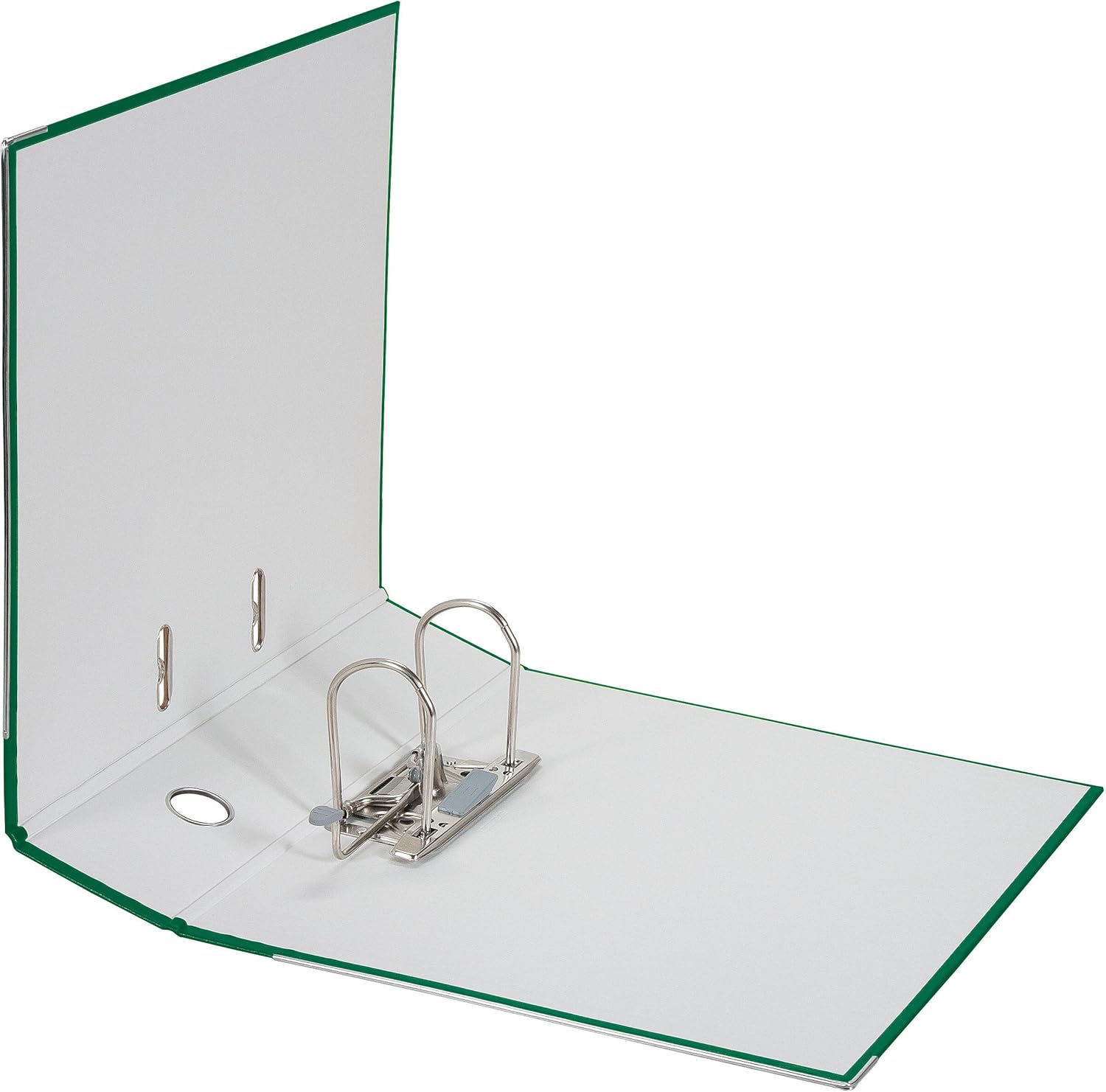 Original Falken Pack of 3 Polypropylene Colour Folders, Made in Germany, 8 cm Wide, DIN A4, Green, Vegan Plastic Folder, Ring Binder, Letter Folder, Office Folder, Plastic Folder, Slotted Folder – Bild 3