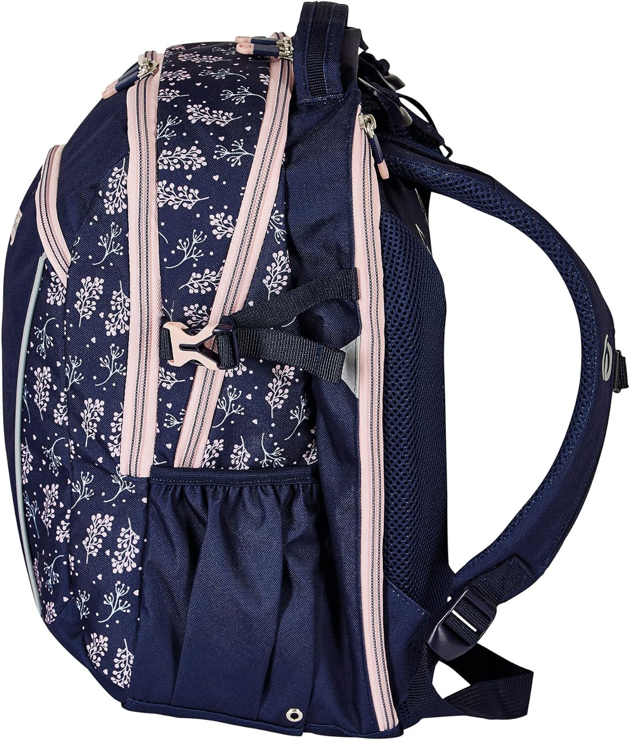 Herlitz 50026913 Ultimate School Bag, multicoloured, Unit size, blossom – Bild 3