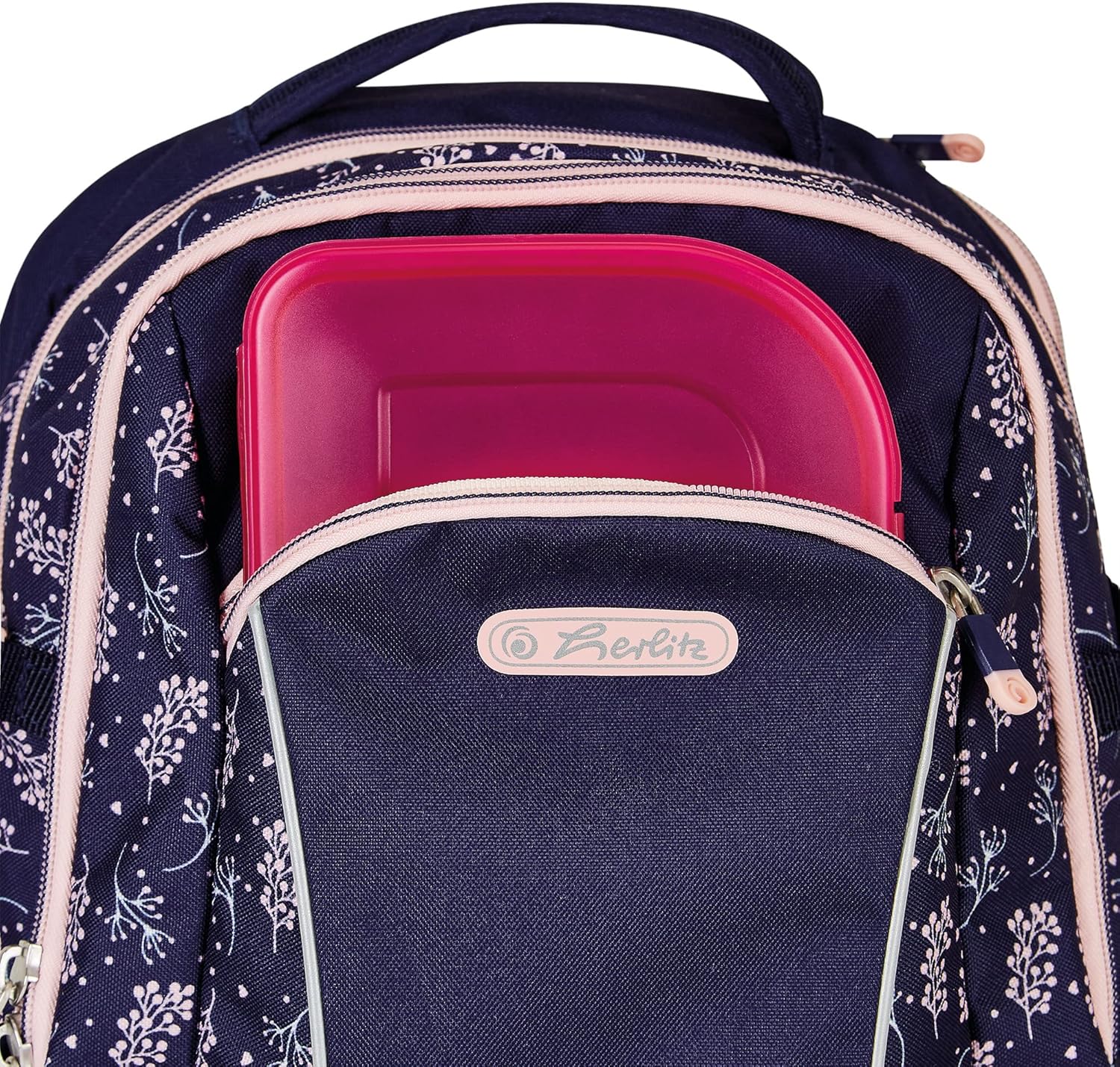 Herlitz 50026913 Ultimate School Bag, multicoloured, Unit size, blossom – Bild 9