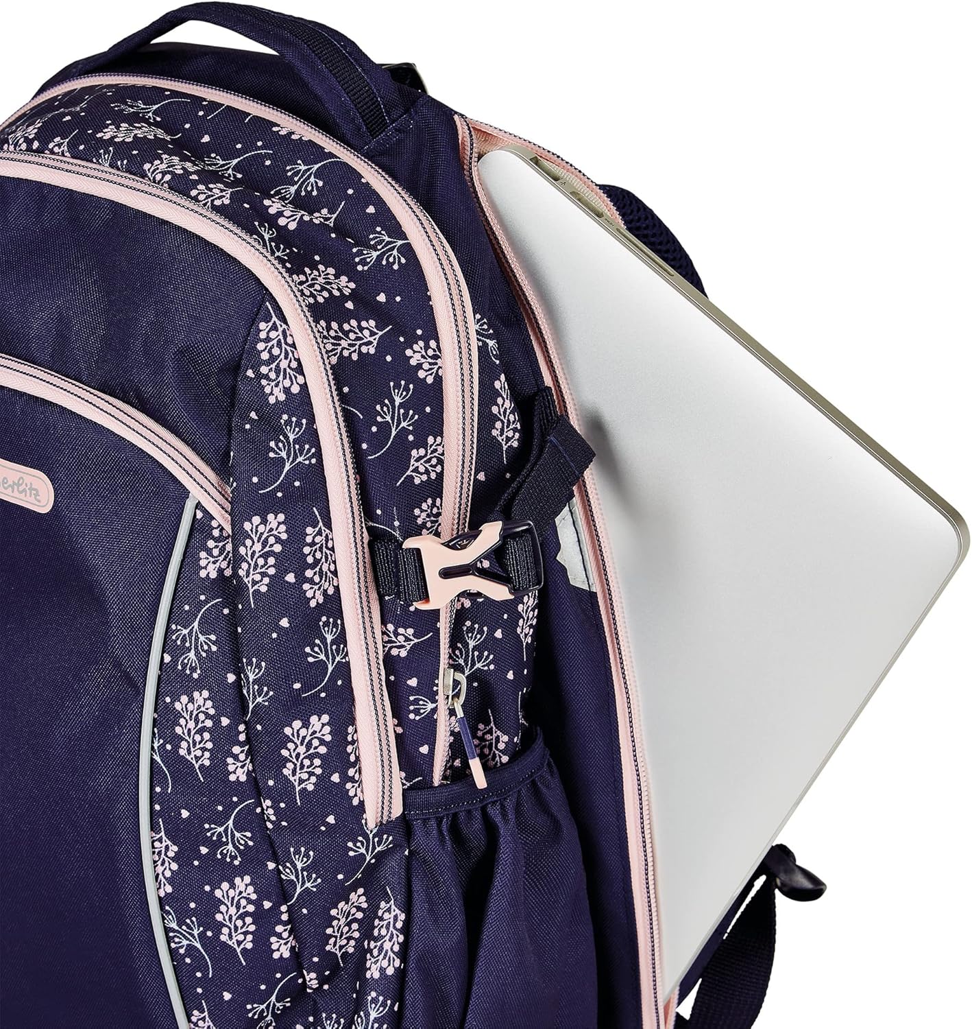 Herlitz 50026913 Ultimate School Bag, multicoloured, Unit size, blossom – Bild 7