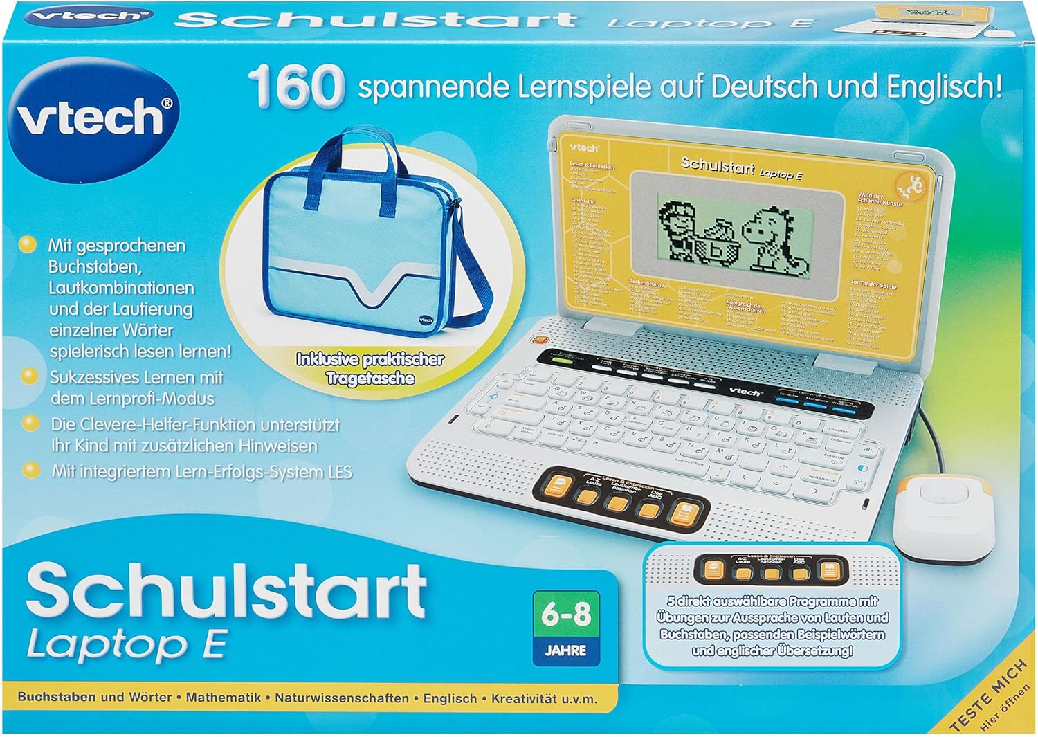 Vtech 80-109744 School Start Learning Computer Laptop E – Bild 8