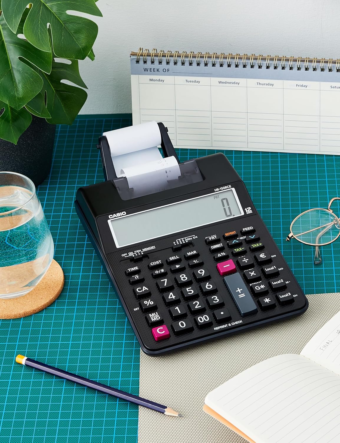 Casio HR-150RCE Printing Calculator, Black – Bild 2
