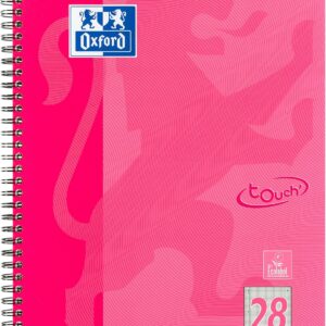 OXFORD 400086492 Collegeblock „Touch“ Writing Pad, pink 1