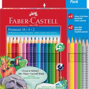 Faber-Castell 201540 – Color Grip 18 + 4 + 2 promotion set