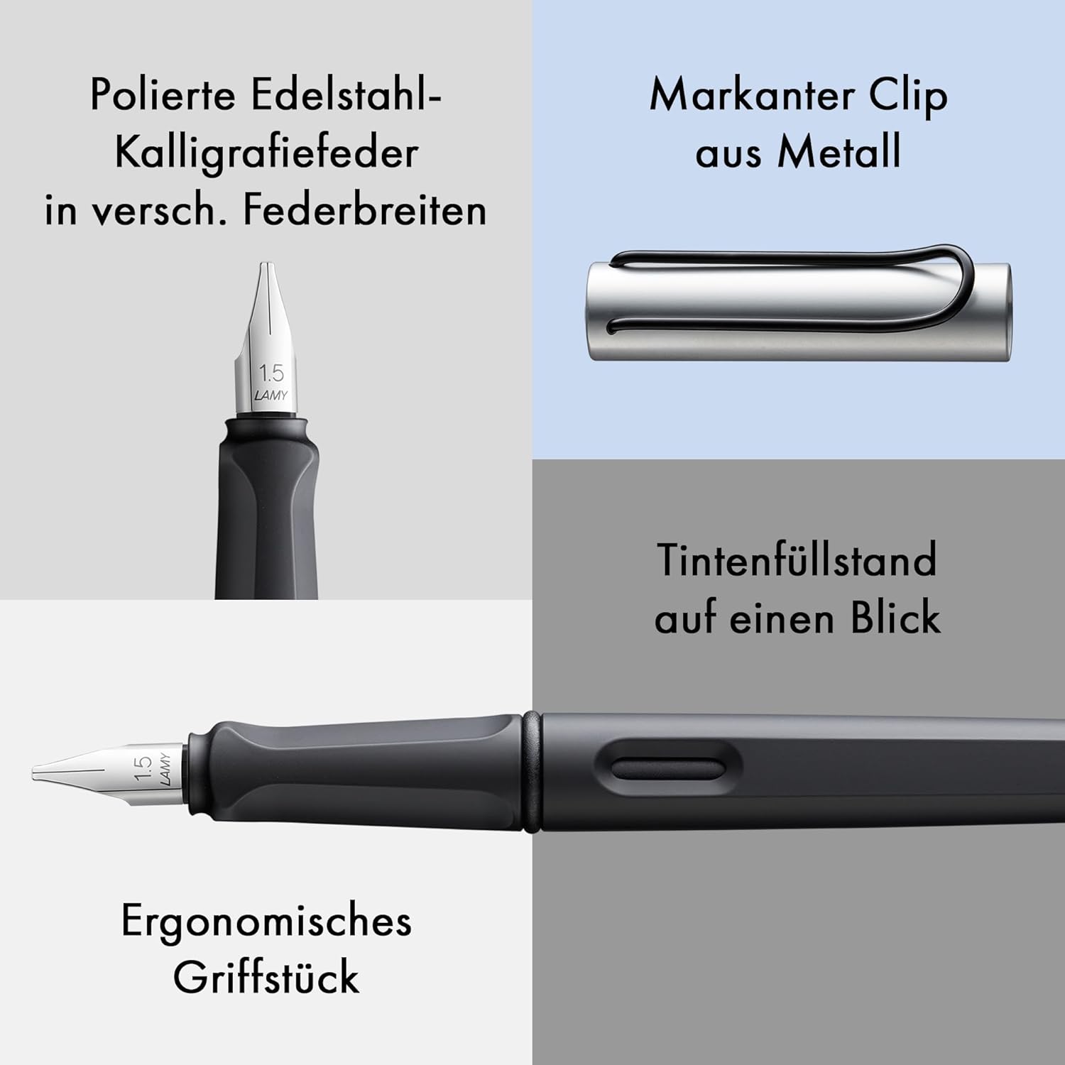 Lamy 1217713 Calligraphy Pen Set Joy AL M11 – Bild 4