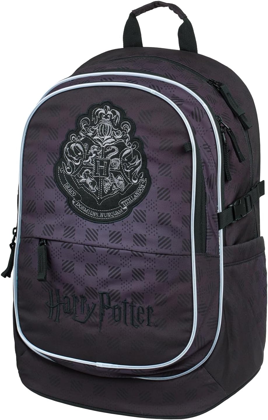 Baagl School Backpack for Boys, Girls, School Bag for Children with Ergonomically Shaped Back, Chest Strap and Reflective Elements for Secondary School Middle School (Harry Potter I)