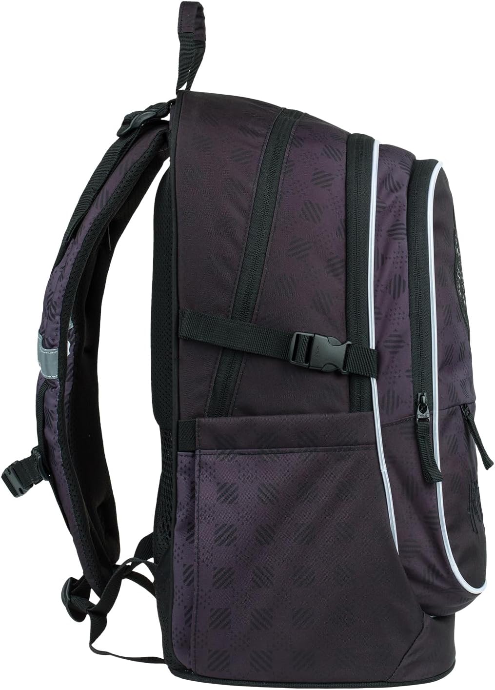 Baagl School Backpack for Boys, Girls, School Bag for Children with Ergonomically Shaped Back, Chest Strap and Reflective Elements for Secondary School Middle School (Harry Potter I) – Bild 3