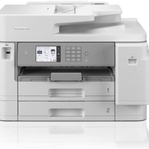 Brother MFC-J5955DW Business Ink 4-in-1 Multifunctional Printer with DIN A3 Printing Function (30 Pages/Min, Inkjet, USB, LAN, WLAN, Duplex Printing) White/Grey 545 x 436 x 375 mm (W x D x H)