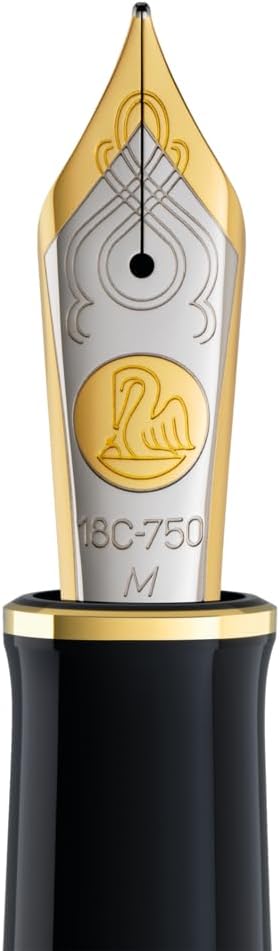 Pelikan Souveraen M1000 Fountain Pen Nib M in Gift Box, Green/Black – Bild 2