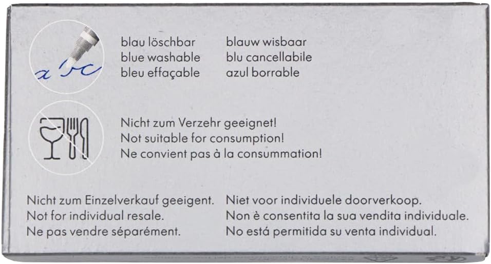 Lamy Set of 1 Safari Vista Transparent Fountain Pen Nib M and 1 x T10 Set of 3 Ink Cartridges in Original Box – Ink Colour Blue – Bild 8