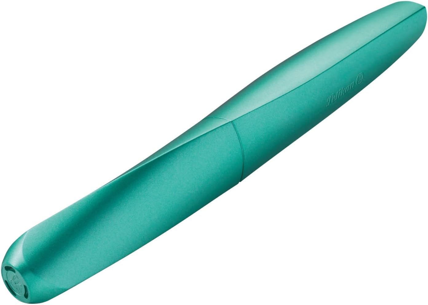 Pelikan Twist Fountain Pen Stainless Steel Nib M Line Width Includes Ink Cartridge Cold Alaska – Bild 2