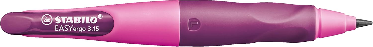 Handwriting Pencil - STABILO EASYergo 3.15 - Left Handed - Pink/Lilac