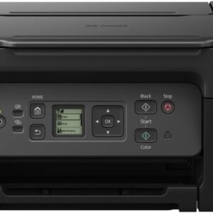 Canon PIXMA G3570 MegaTank 3in1 Multifunktionsgerät DIN A4 (Scanner, Kopierer, Drucker, Farbtintenstrahldrucker, USB, WLAN, Print App, Cloud, LC Display), schwarz/grau